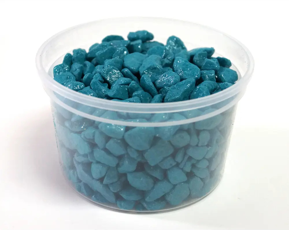 Santreyd Декоративная галька бирюзового цвета для растений 5-8 мм 85260701