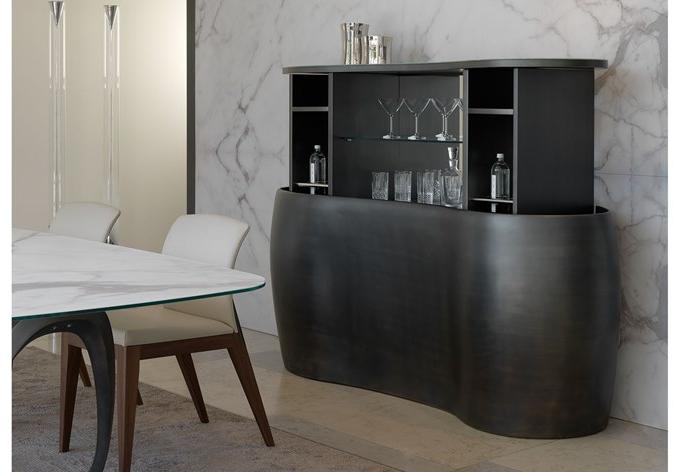 Reflex Барная стойка из лакированной древесины Cocò de mer sun-id-1380135 - Вид №2