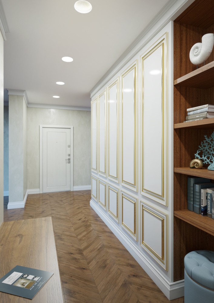 SN 430C Встраиваемый купольный гипсовый светильник Stellanova ATLAS 160 CLASSIC  - Вид №2