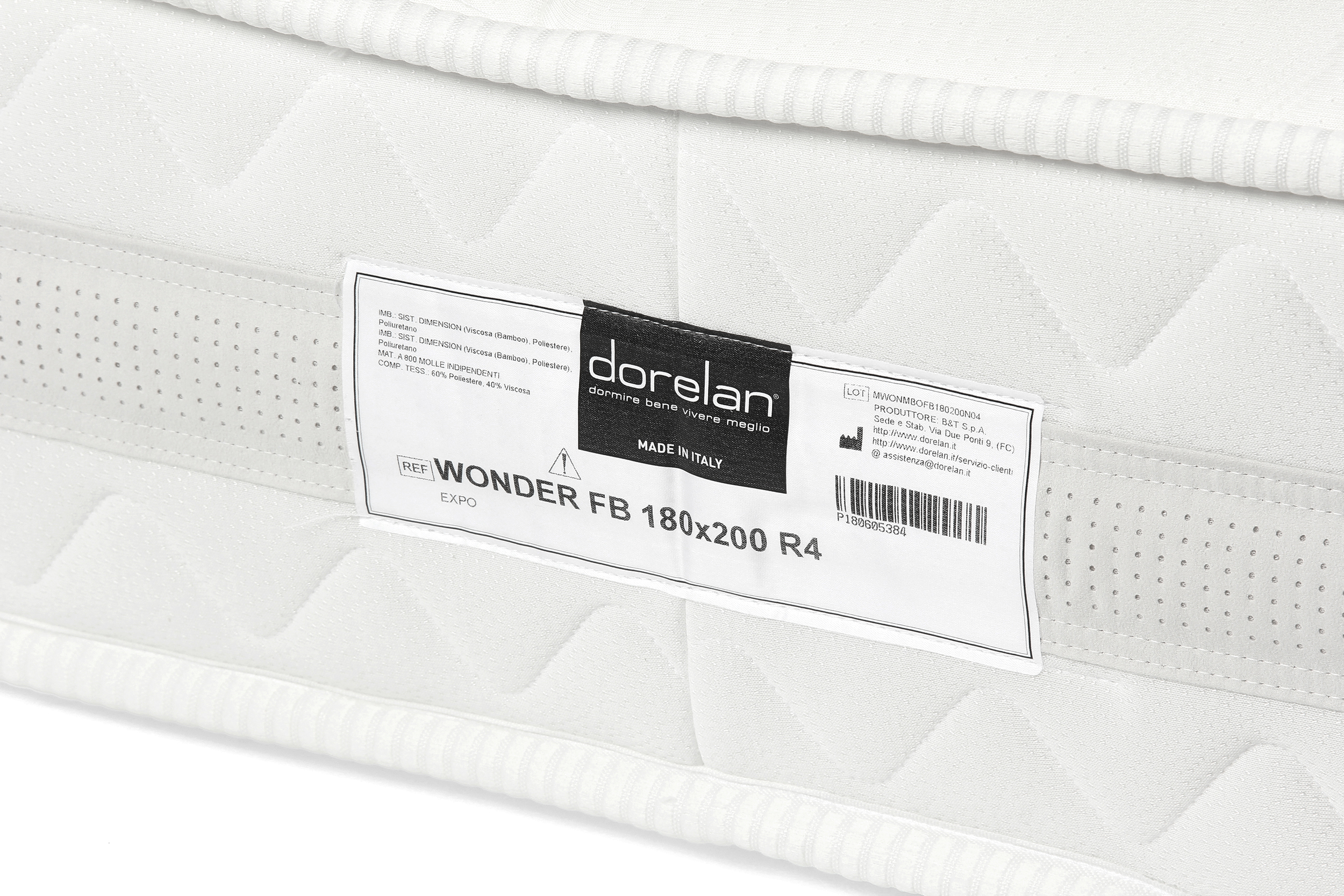 2000983176059 Матрас Wonder FB R4 Pocket Springs VINCENT SHEPPARD  - Вид №4