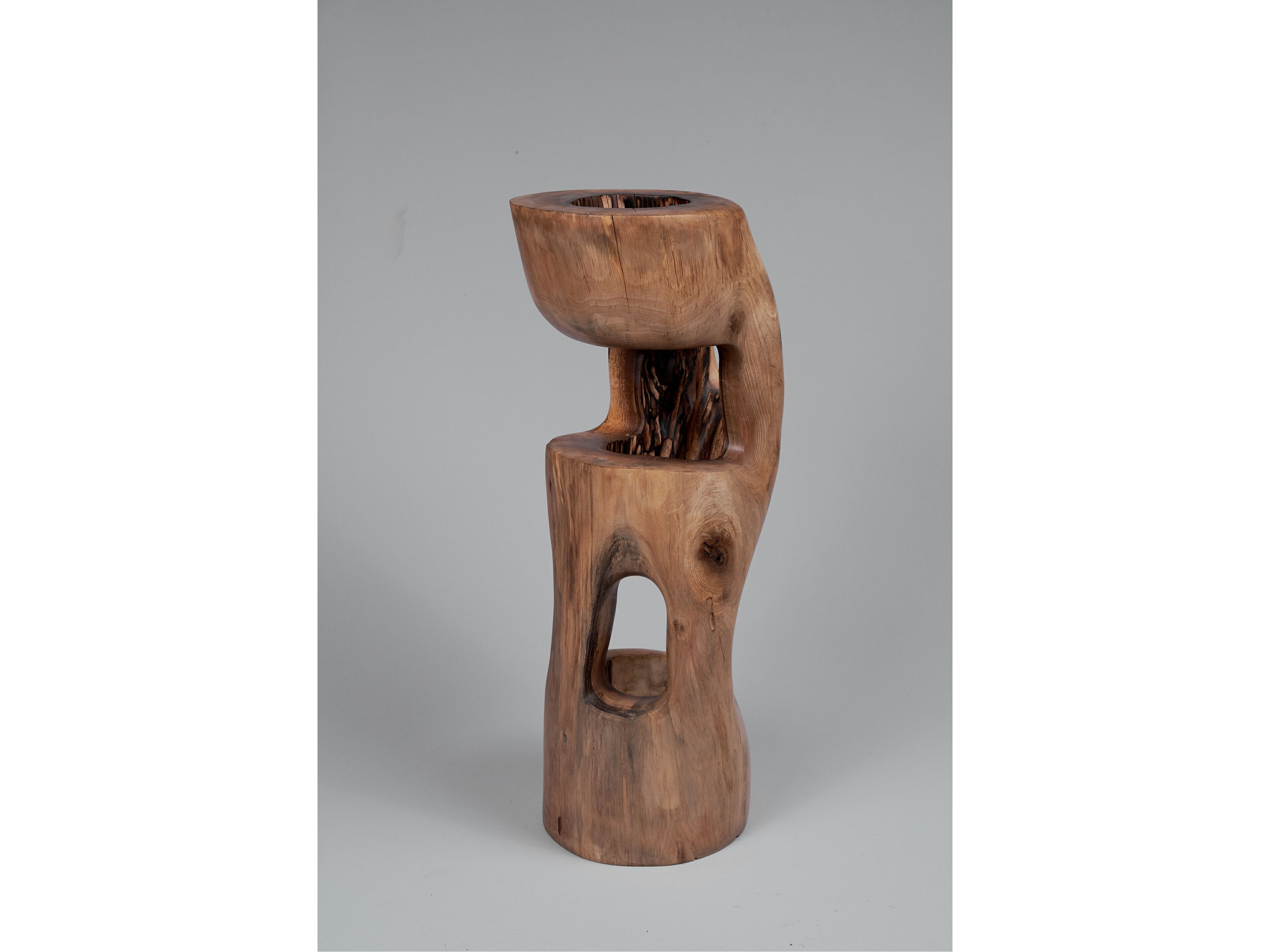 Высокий журнальный столик из грецкого ореха Logniture Leszy ARCH-00042668 - Вид №2