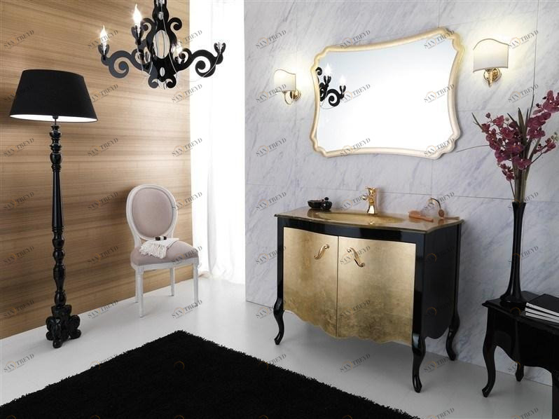 LEGNOBAGNO Лаковая тумба под умывальник с дверцами Narciso sun-id-1369791