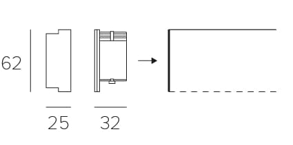 Экструдированная алюминиевая система освещения трека Letroh узел ARCH-00141698 - Вид №11