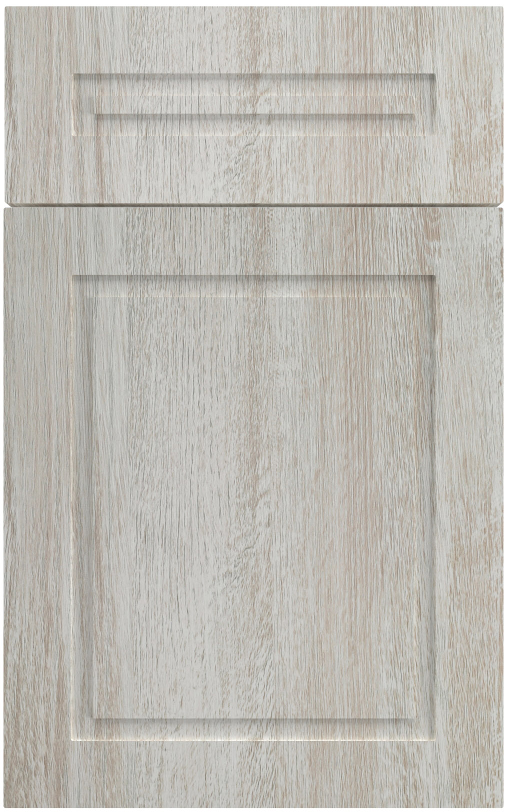 Фасады для кухни Модерн Фрезеровка «Ла Дефанс» Дуб винтаж белый №514 SIDAK SIST3702-9856