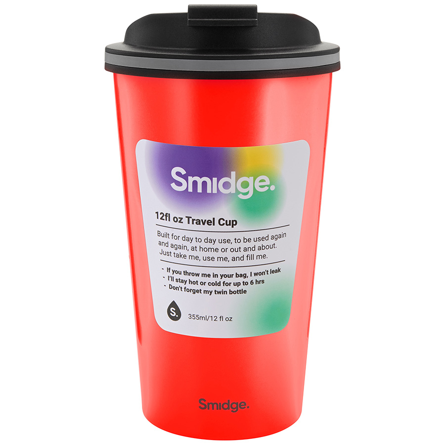 SMID12C Термокружка 355 мл coral Smidge  - Вид №5
