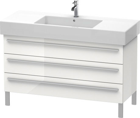 XL655502121 Тумбочка напольная X-Large #XL6555 1200 x 470 мм Орех темный декор Duravit - Вид №2