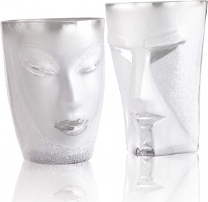 10663732 MALERAS Набор стаканов из прозрачного хрусталя "Кубик и Электра", Объём 400 мл./500 мл., Высота – 125 мм./11