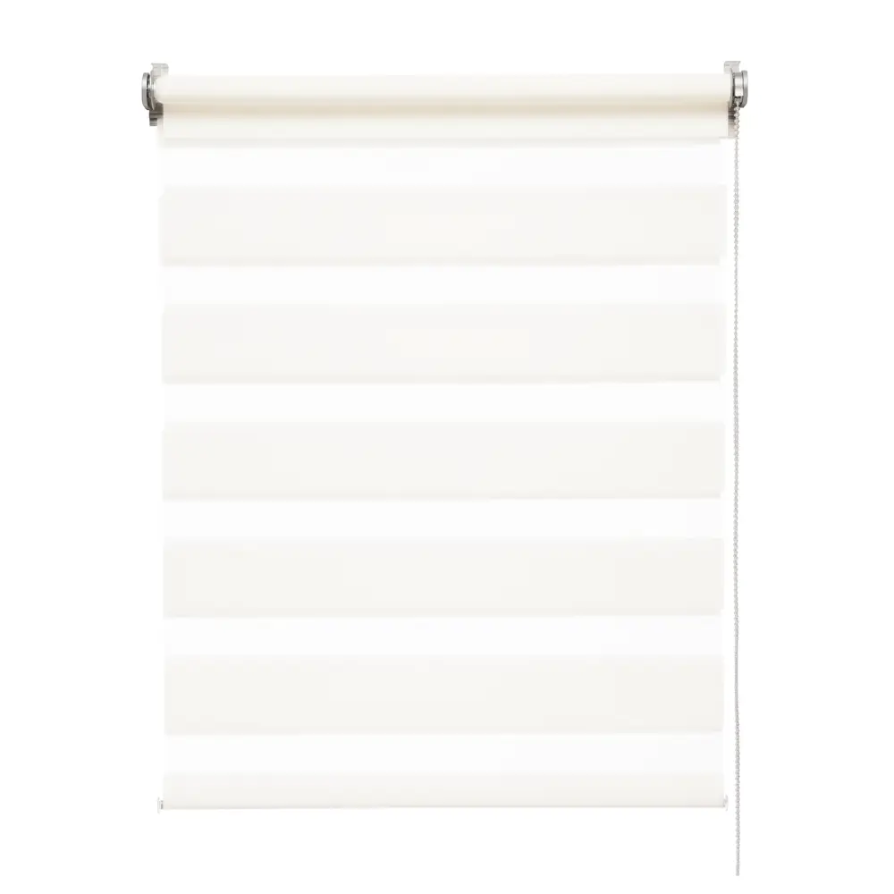 Штора рулонная день-ночь Inspire Moscou 55x160 см белая White 0 82688336 STLM-2105051 - Вид №1