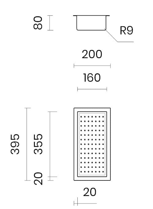 Раздвижной поддон из нержавеющей стали TASCA 280.PF ARCH-00089339 - Вид №1