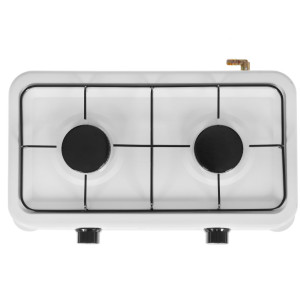 5349437 Газовая плитка DELTA D-2206 белый