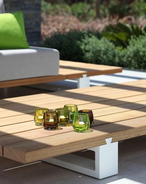 Royal Botania Низкий прямоугольный алюминиевый садовый столик в современном стиле Vigor lounge sun-id-1363020 - Вид №3