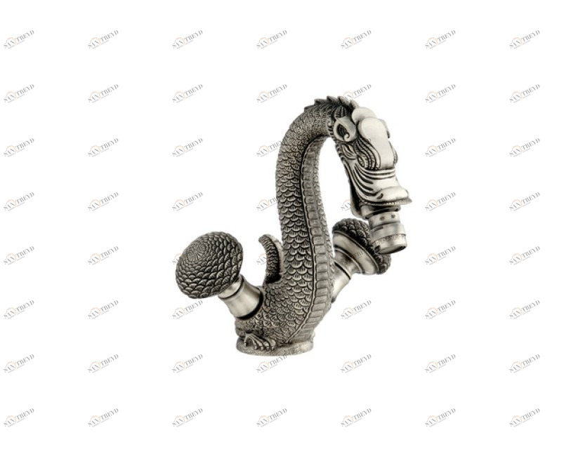 059425.A00.00 Смеситель для биде на одно отверстие Золото 24К Mestre Dragon