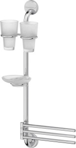 KD-204 C Штанга с 3-мя аксессуарами для ванной 65 cm FBS Luxia