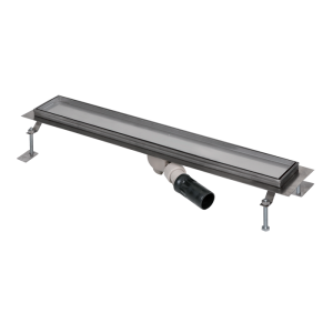 69090 Нержавеющий водоотводящий желоб под плитку, длина 750 мм SANELA