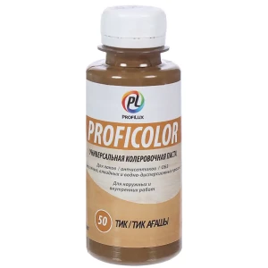 Колеровочная паста для дерева Profilux №38, 100 мл, цвет тик