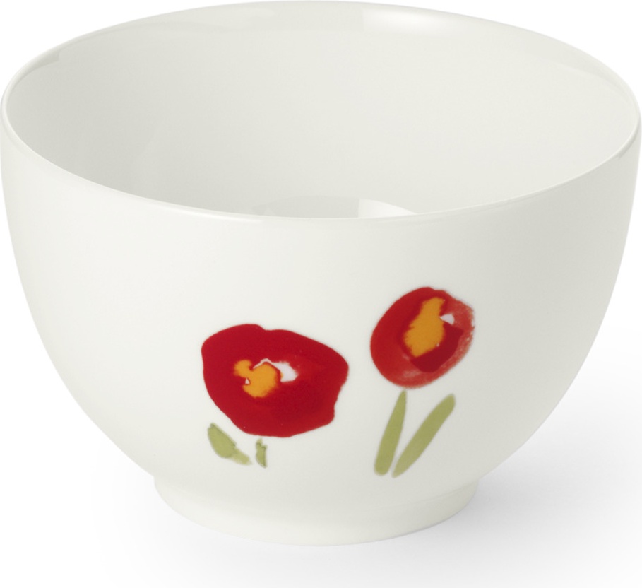 10639887 Dibbern Чаша Dibbern "Впечатление.Красные маки" 12,5см Фарфор 