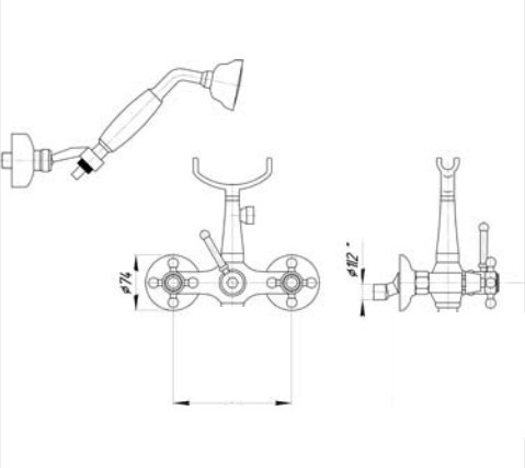 26894 Смеситель Migliore Prestige - Вид №1