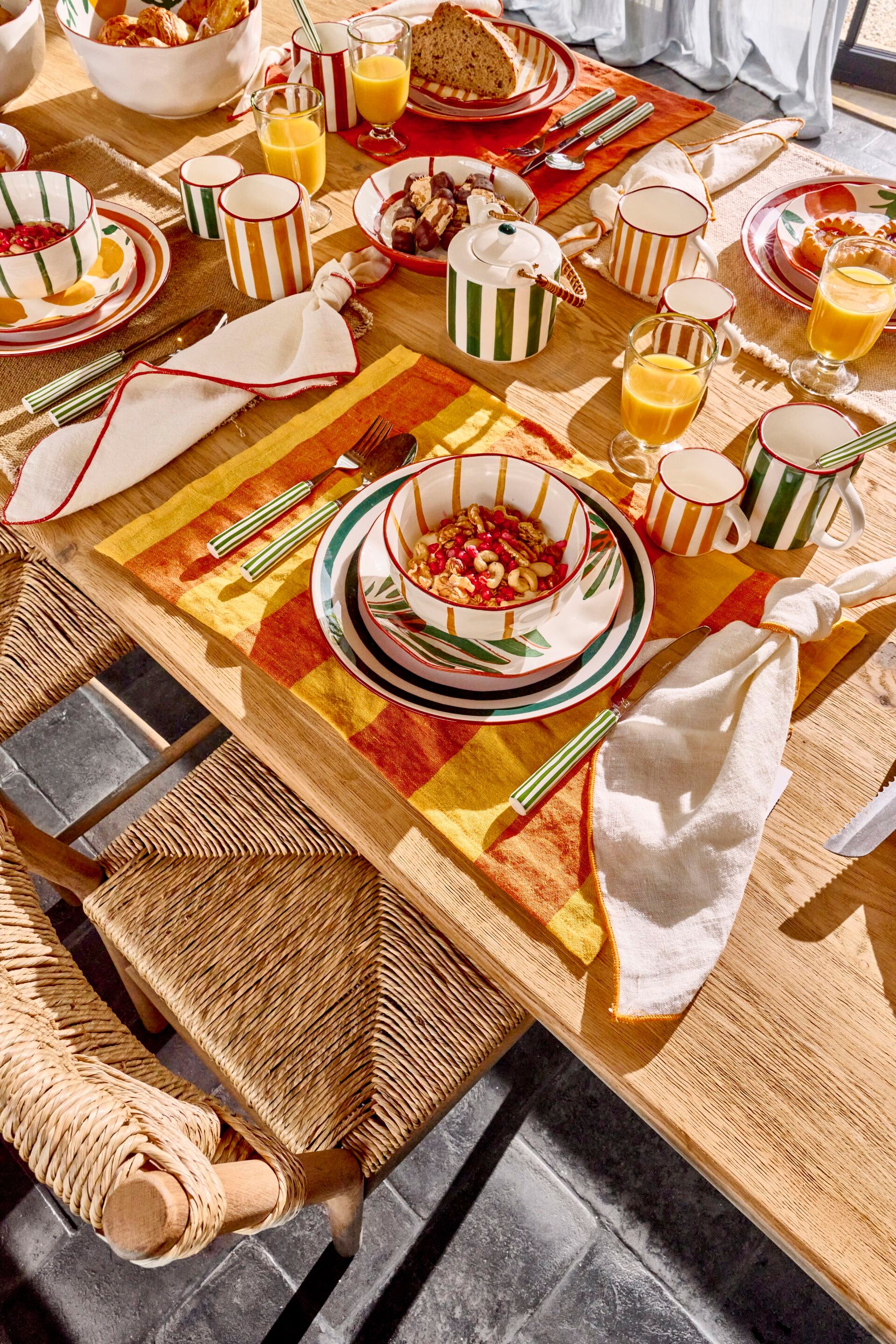 Прямоугольная льняная салфетка POMAX Cirque Magique ARCH-00113675 - Вид №9