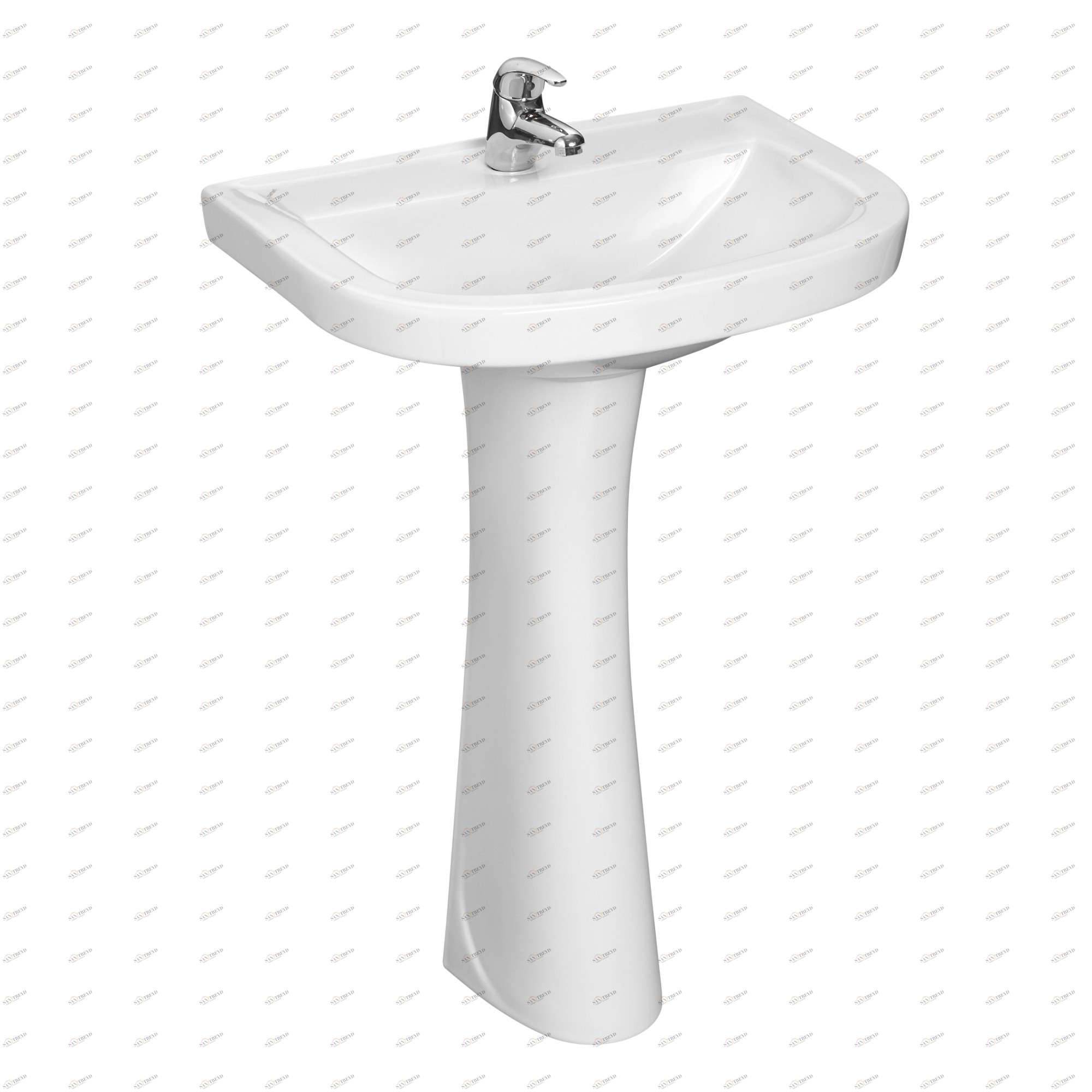 1.3115.5.S00.10B.0 Пьедестал для раковины прямоугольная SANTERI 