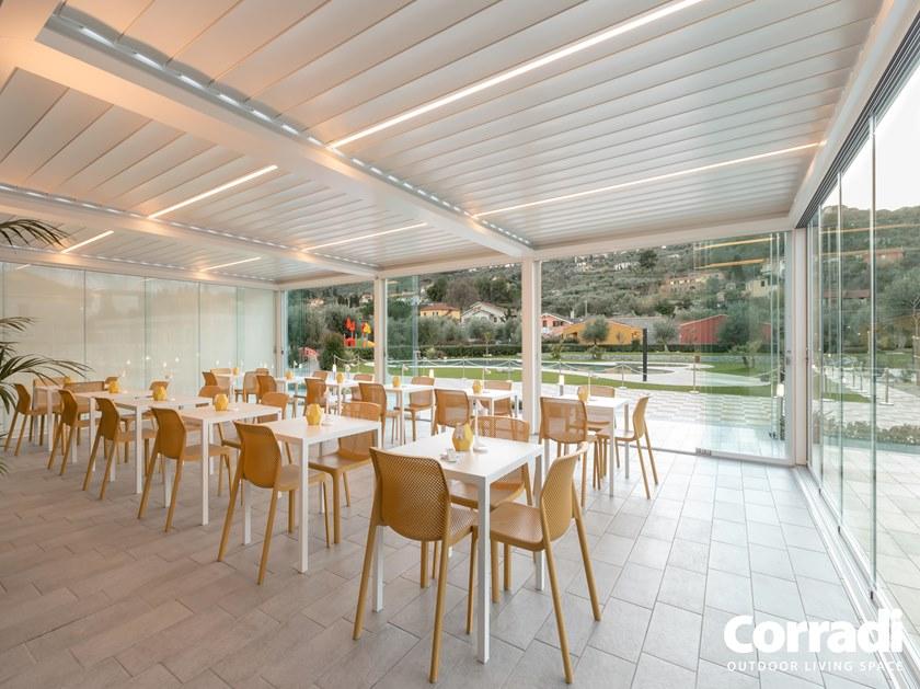 Corradi Раздвижная стеклянная дверь Chiusure e complementi sun-id-1355454 - Вид №2