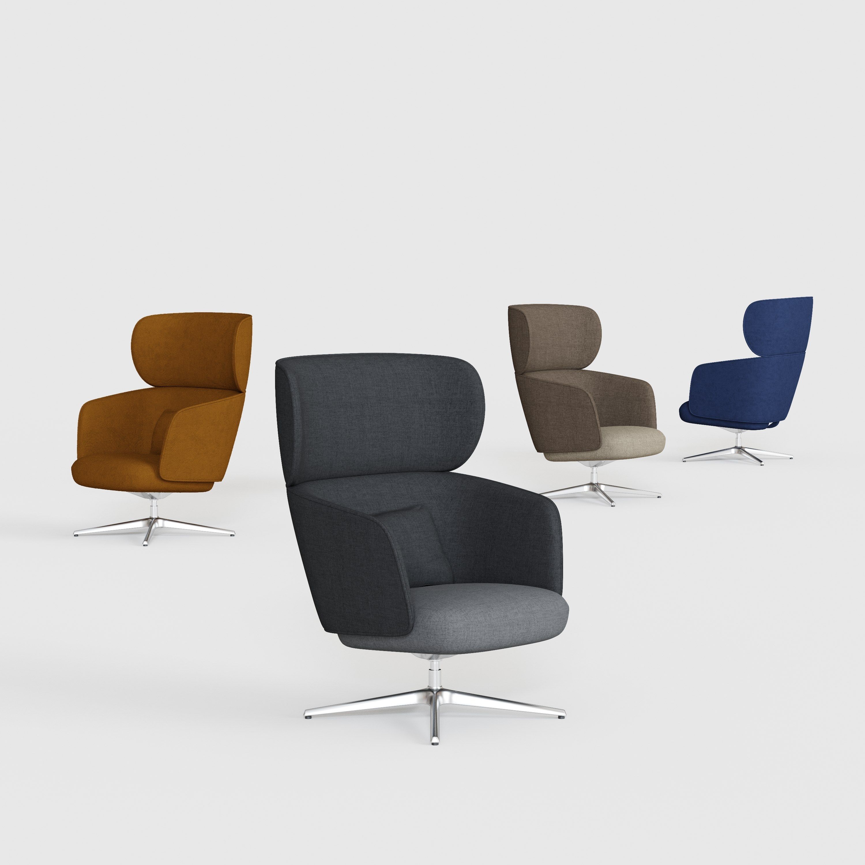 Тканевое кресло с подлокотниками Grado Design Beos ARCH-00077261 - Вид №12