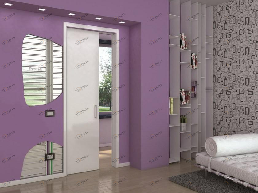 PROTEK® Ответная рама для раздвижных дверей с проходом для проводки Magic box® sun-id-1372893