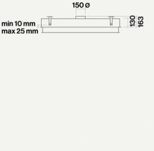 Falmec Потолочная вытяжка из стали и стекла Design+ sun-id-1483376 - Вид №11