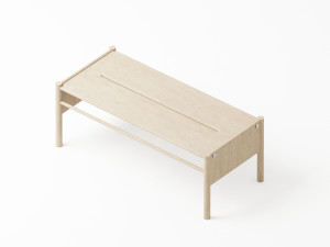 Дубовая скамья