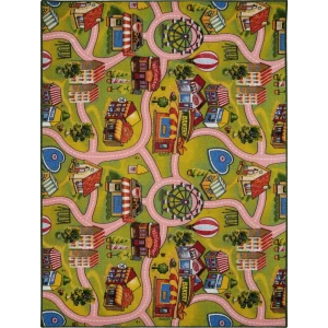 Ковер полиамид Ярмарка 170 150x200 см цвет мультиколор