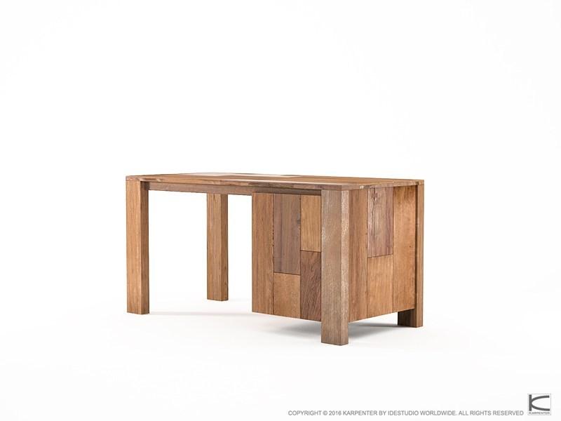 KARPENTER Прямоугольный деревянный стол с дверцей Organik Or05-tmh - Вид №2