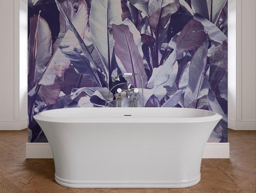 Devon&Devon Отдельностоящая овальная ванна белого цвета tec plus Kalos sun-id-1366708 - Вид №3