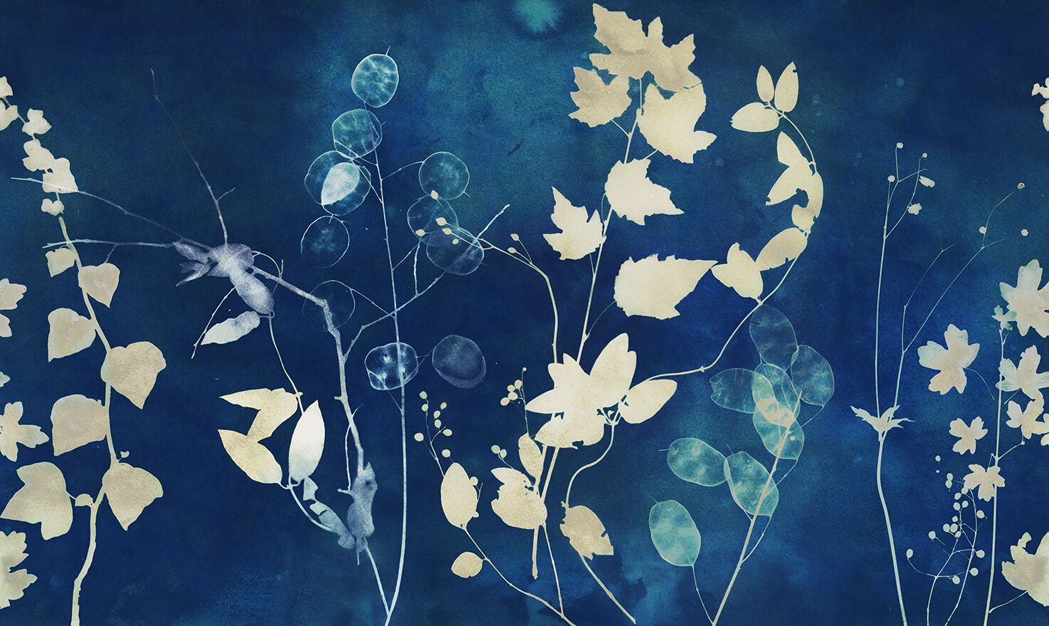 Обои с цветочными мотивами Jannelli&Volpi CIANOTIPIA ARCH-00045969 - Вид №2