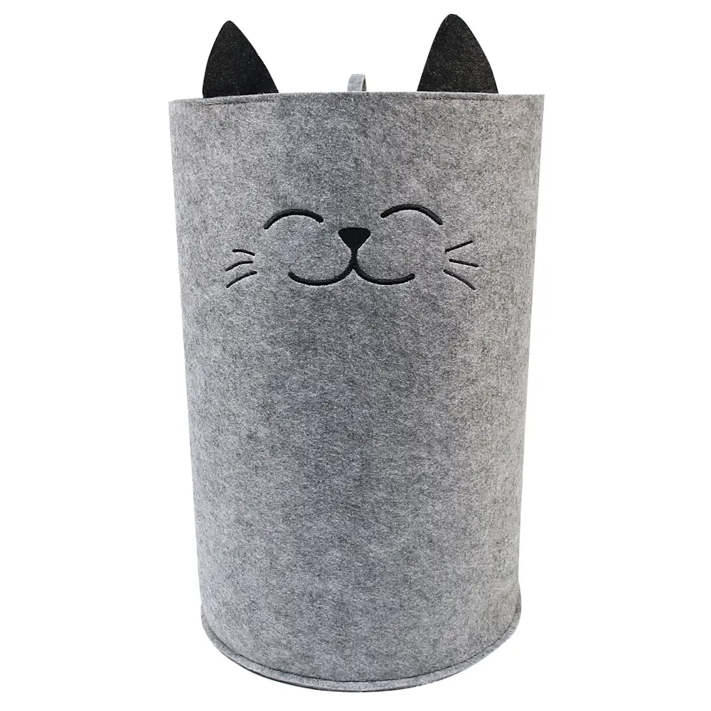 Органайзер для хранения Корзинка Funny Котик 30х30х48см 29л Eva Santreyd STLM-2058596