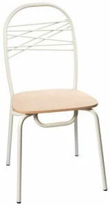 Vela Arredamenti Деревянный ресторанный стул для залов ожидания Caipirinha