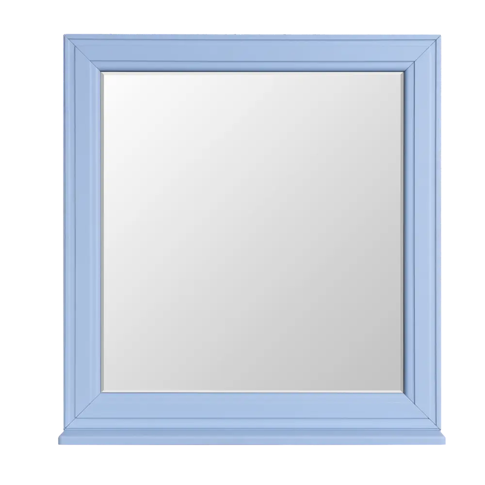 Зеркало Aquaton Шарм 75 см прямоугольное цвет голубой STLM-2019297