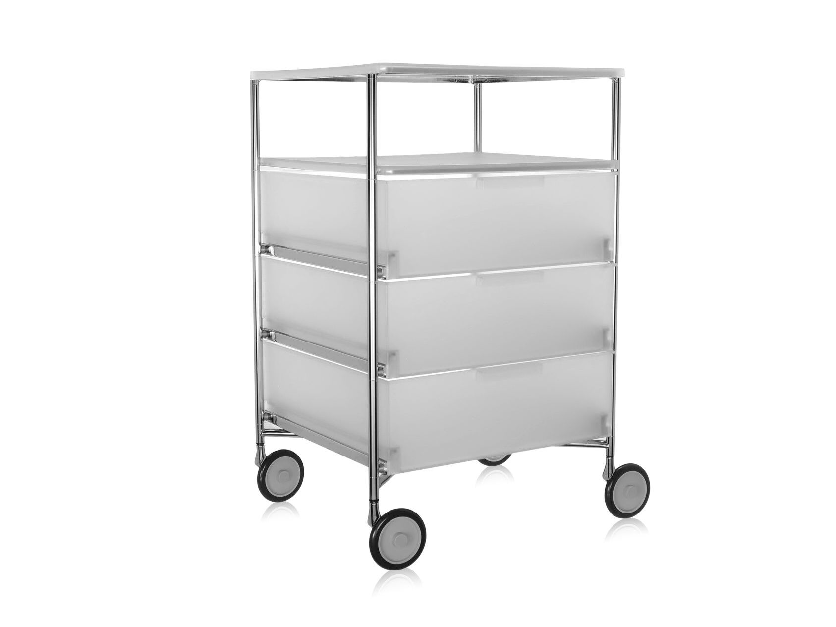 Офисный комод из ПММА с колесами Kartell MOBIL ARCH-00065007