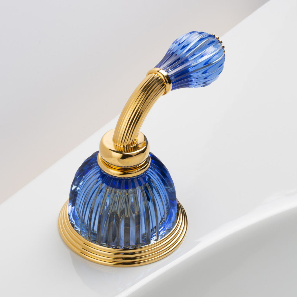 C59-327C C59-327C Клапан на ободе 3/4 ”C РУЧКА КУПОЛЬНАЯ CA Cristal & Bronze DÔME À MANETTES CANNELÉ  - Вид №1