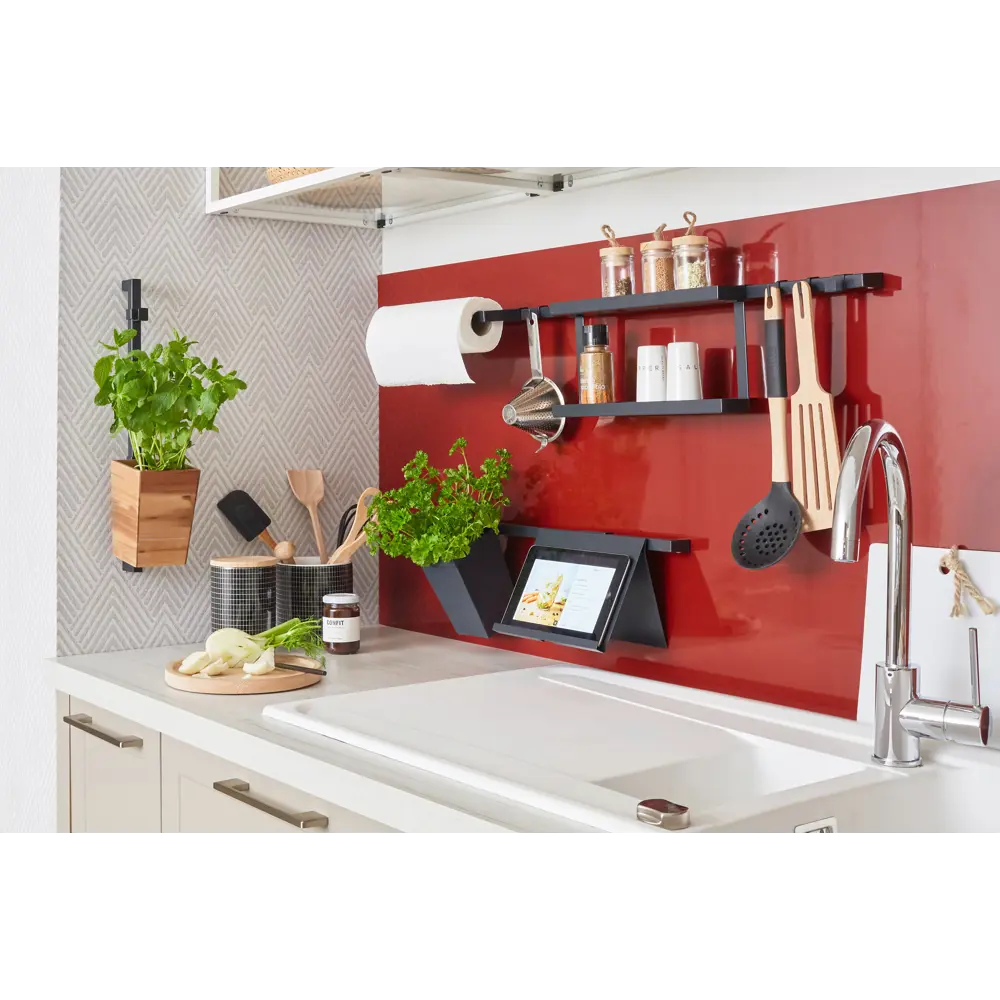 Delinia ID — Двухъярусная полка для специй на рейлинг 80135880 STLM-0013783 - Вид №7