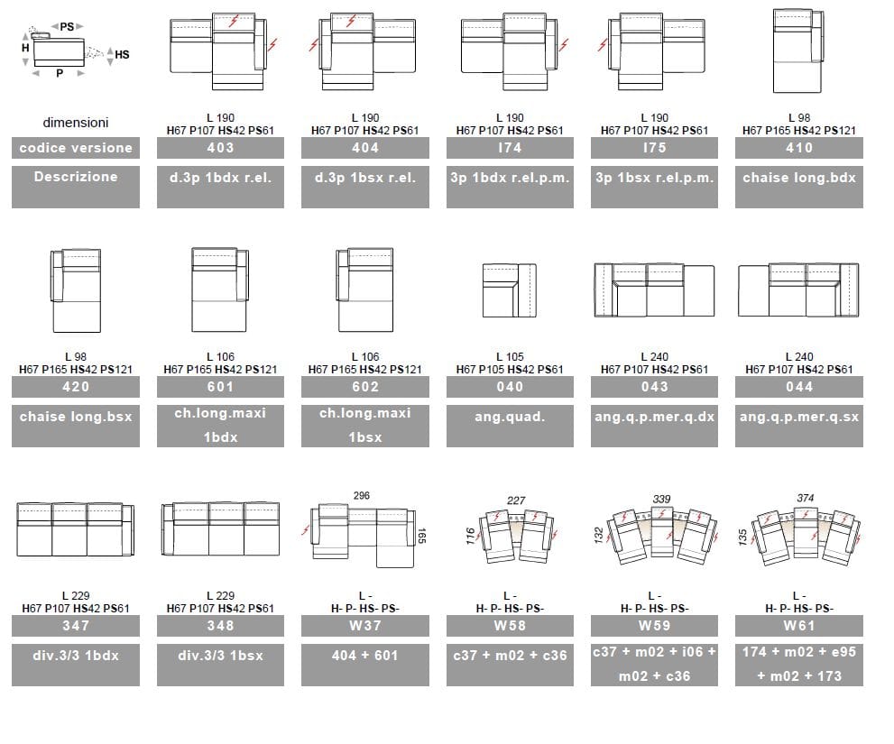 Модульный кожаный диван с откидывающейся спинкой Calia Italia премиум ARCH-00111378 - Вид №6