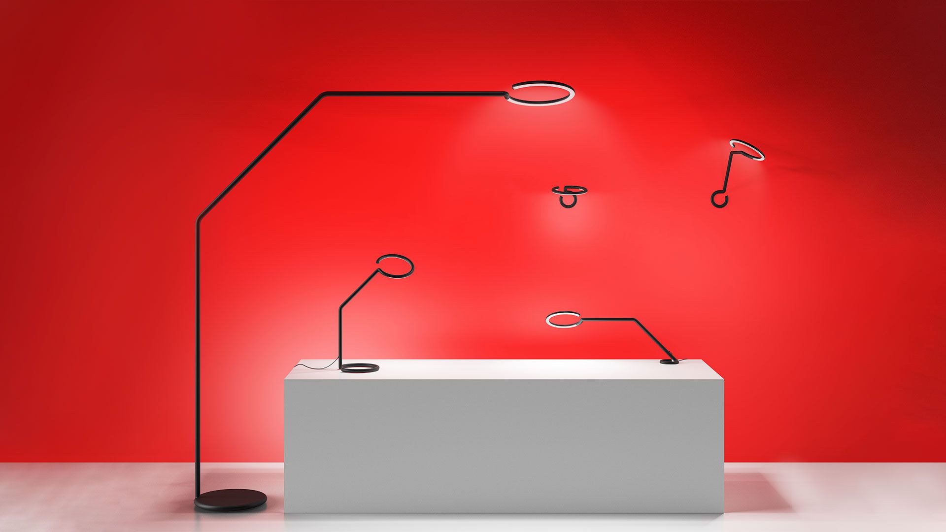 Металлический торшер Artemide Vine Light ARCH-00066622 - Вид №1