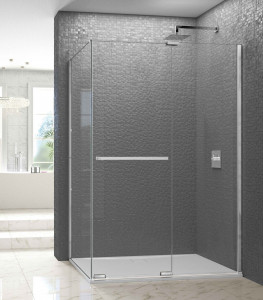 Торцевая панель для монтажа с дверью ARXFSPSL90 Merlyn Arysto Хромированный