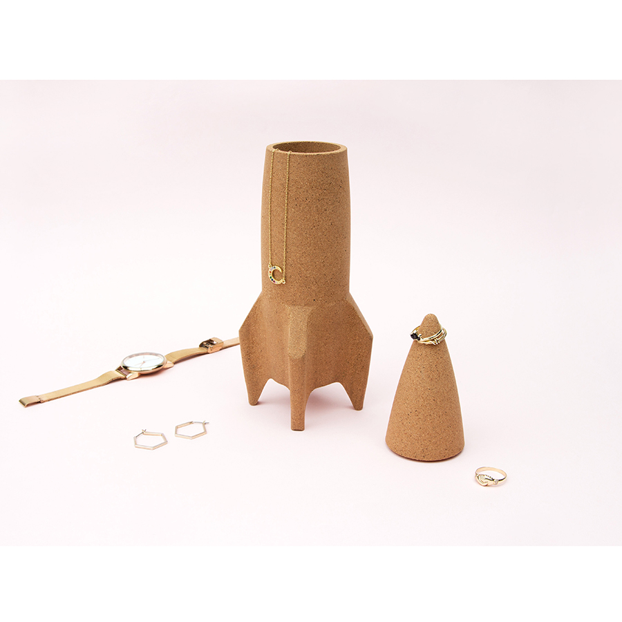 SK CORKROCKET1 Органайзер настольный rocket, пробковый Suck UK  - Вид №10