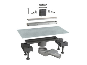 Алюминиевый слив для душа