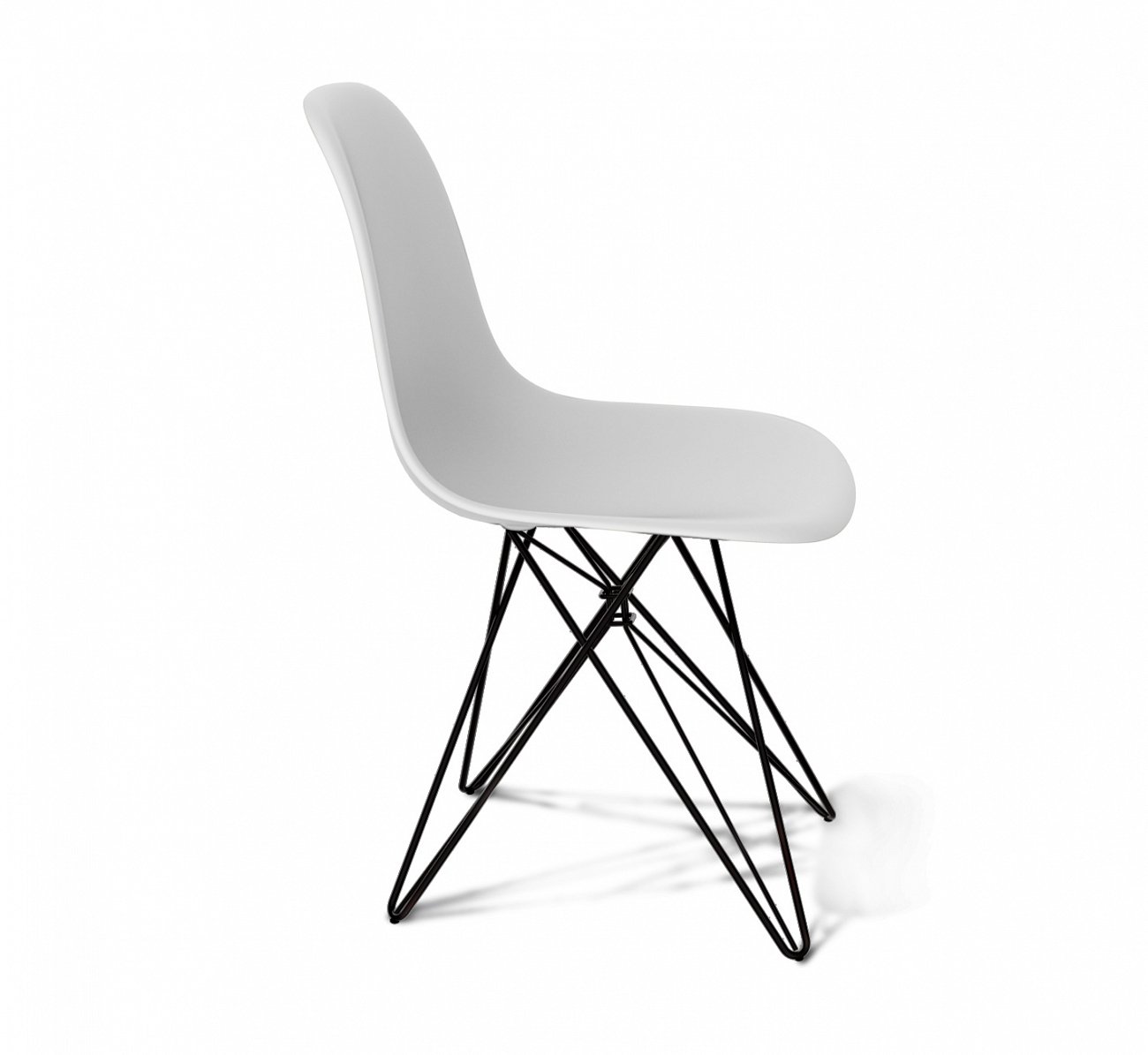 Стул DSR белый S50 (eames style) SHEFFILTON ДИЗАЙНЕРСКИЕ, EAMES STYLE 015577 Белый  - Вид №1