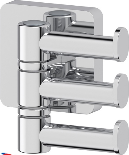 AVA 003 Крючок поворотный тройной ELLUX Avantgarde