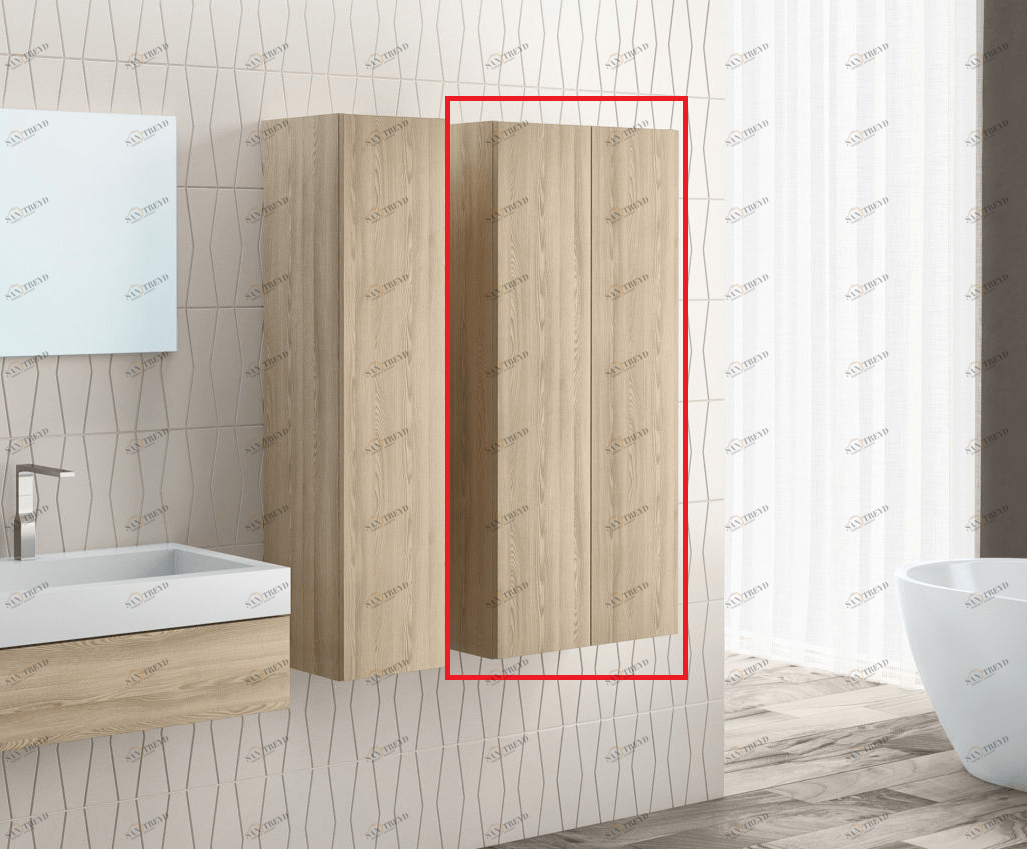 Шкаф пенал Indigo 00982  Словения Kolpa-San