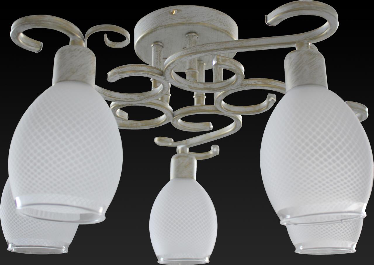 Потолочная люстра Toplight Loretta TL7360X-05WG TOPLIGHT LORETTA 183934 Белый  - Вид №2