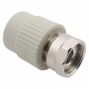 Муфта FV-PLAST 25х3/4" с металлической резьбой и накидной гайкой