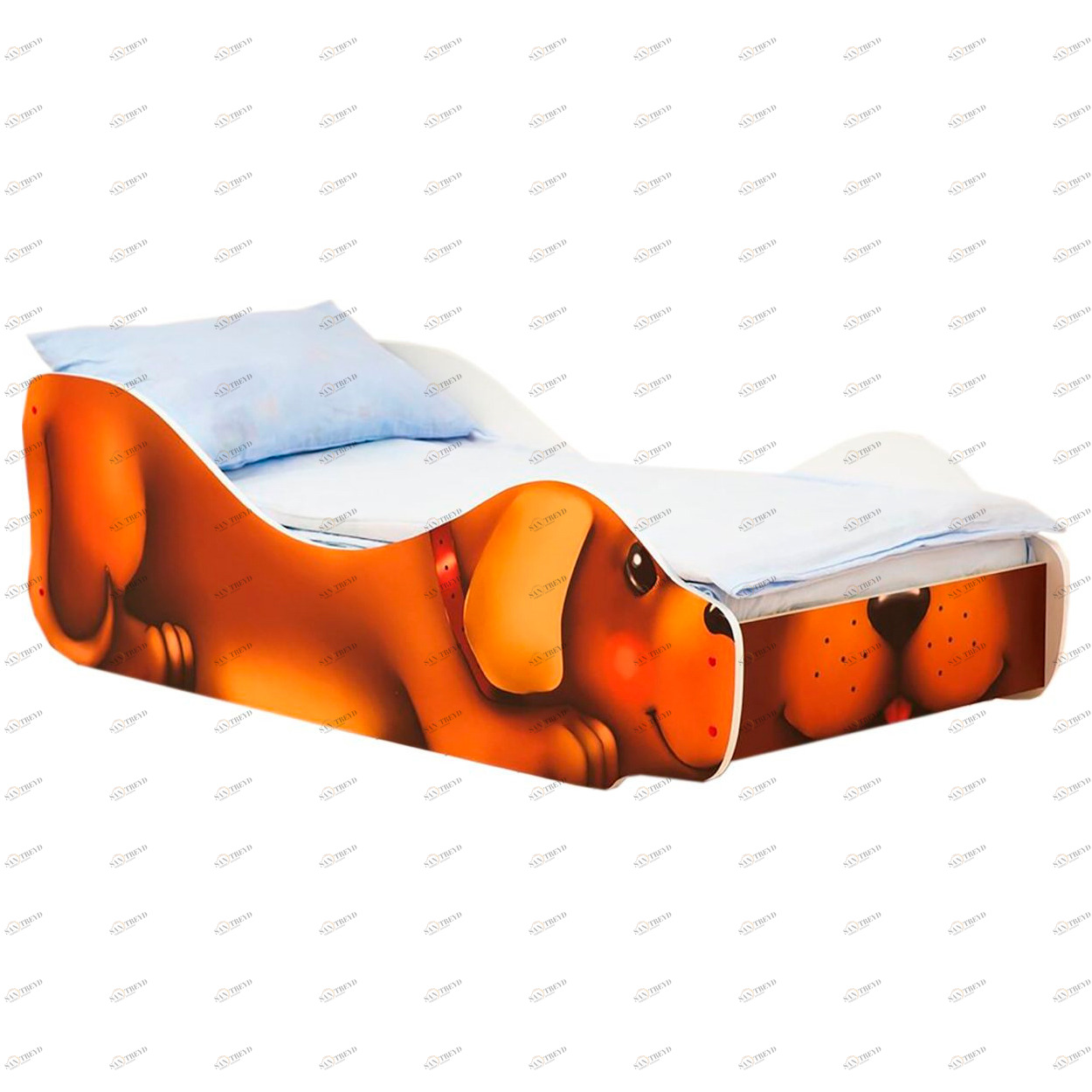 Детская кровать "Собачка Жучка" БЕЛЬМАРКО  326782 Коричневый Santreyd 