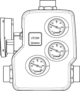 5500 44 00 LTC261Ротационные клапаны » Esbe серии LTC200  - Вид №1